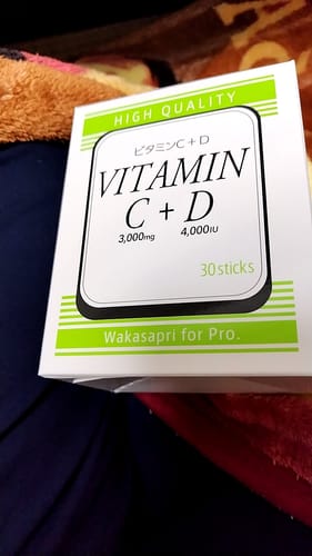 Customer photo review of ビタミンC+D -Wakasapri for Pro.