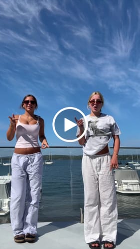 Customer video review of who's that girl? classic tee