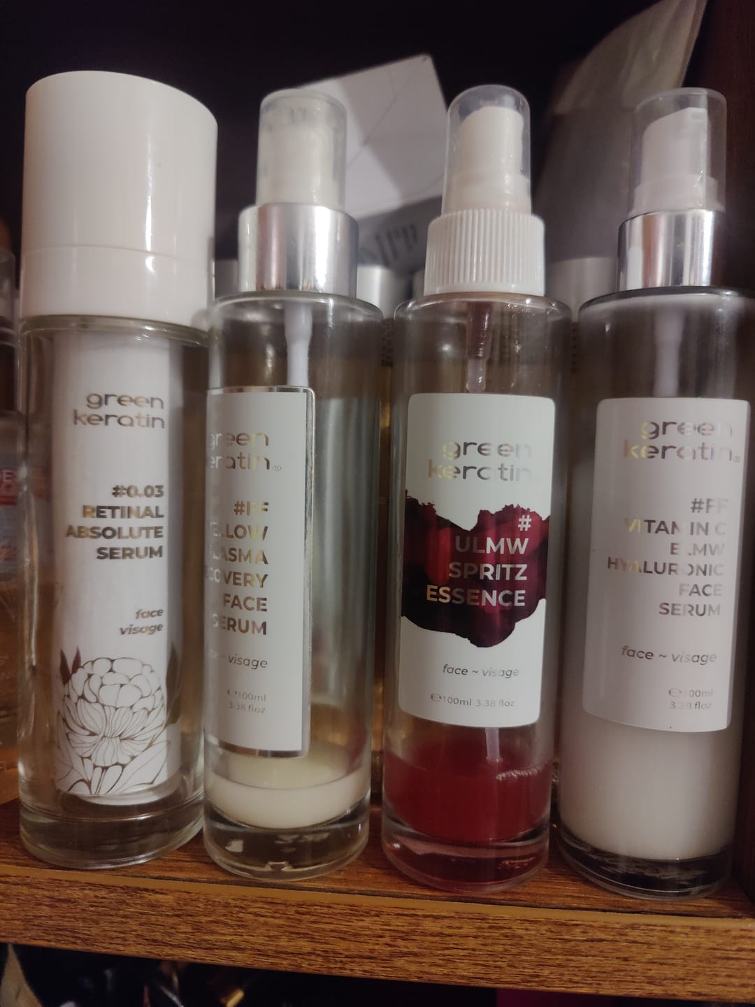 Customer photo review of YELLOW PLASMA – Sérum Réparateur pour le visage #FF