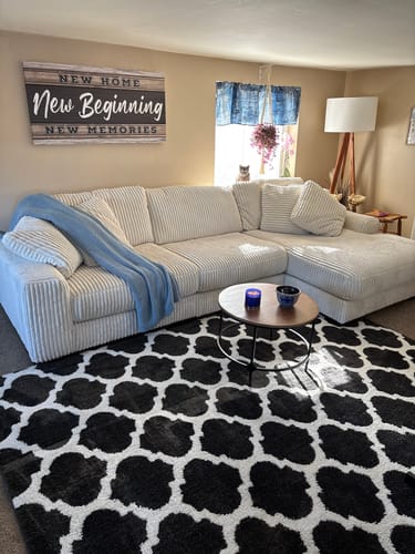 Customer photo review of New Home, New Beginning Sign V