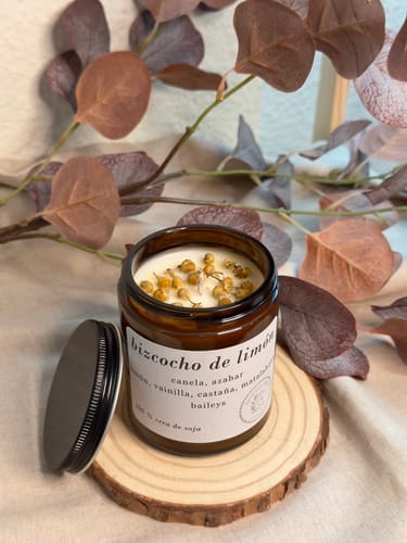 Customer photo review of Tarro ámbar con tapa de 250 ml (Tapa negra o dorada)