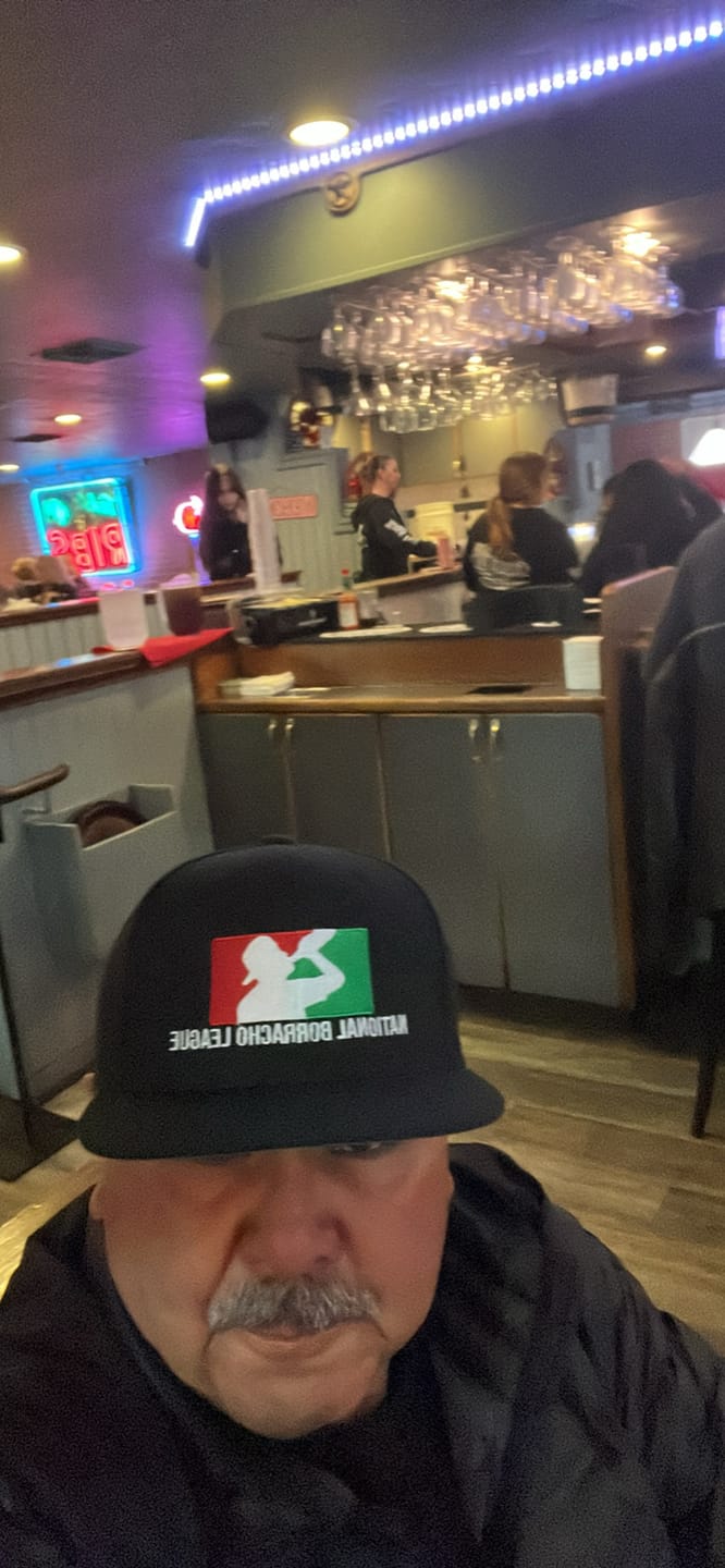 Customer photo review of Mexican National Borracho League Snapback Hat