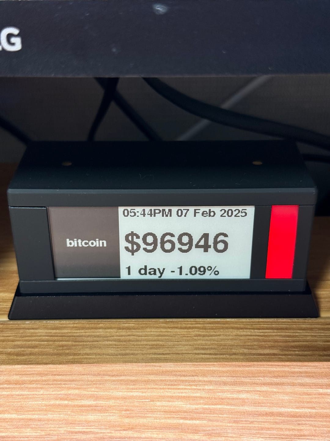 Customer photo review of TickrMeter