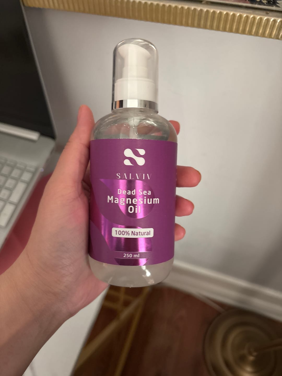Customer photo review of Salviv Dead Sea Magnesium Oil