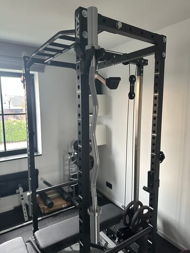 Customer photo review of Langhantel | Zeta | geringe Länge für kleine Räume