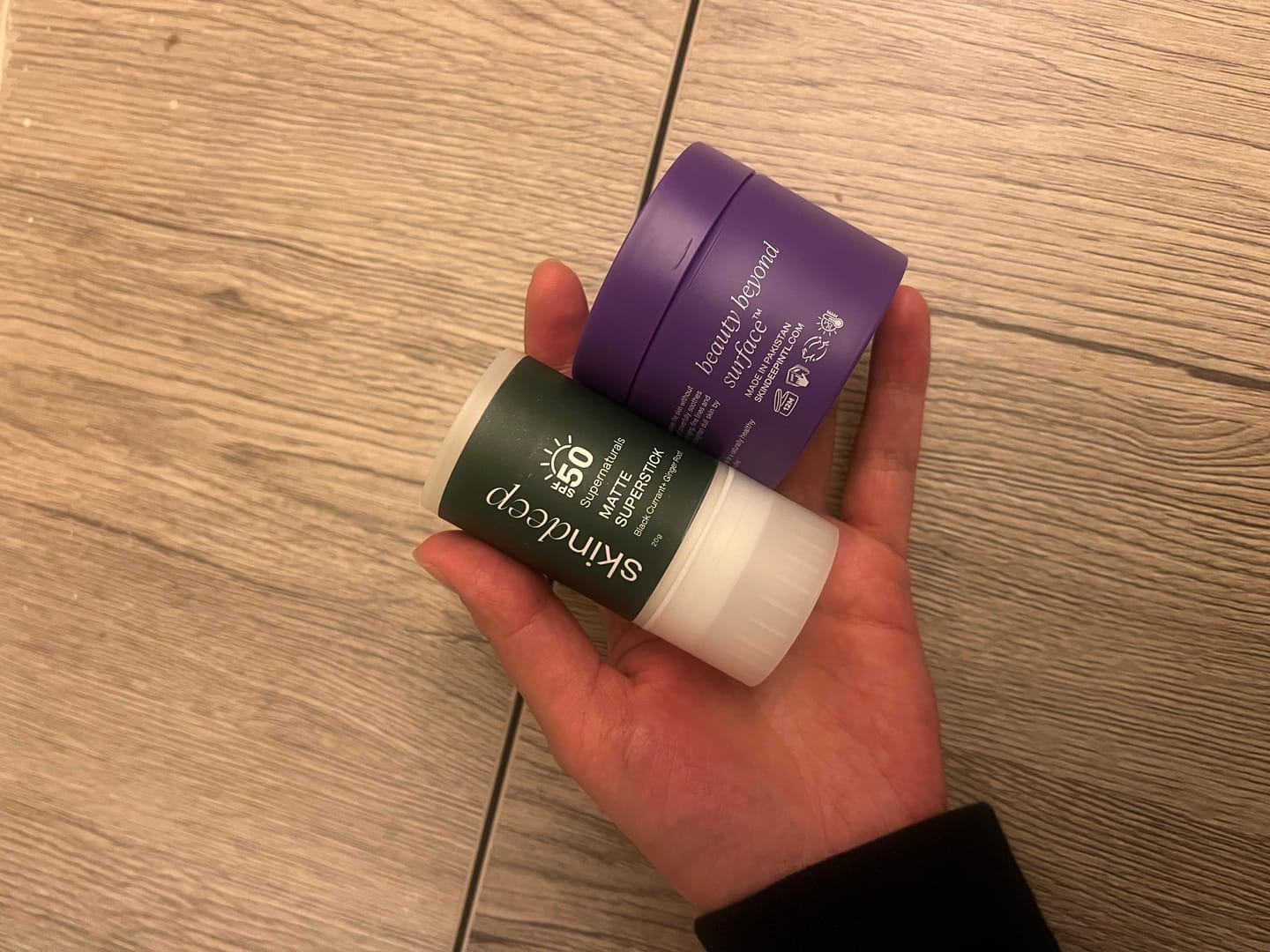 Customer photo review of MATTE SUPERSTICK - SPF 50 PA+++