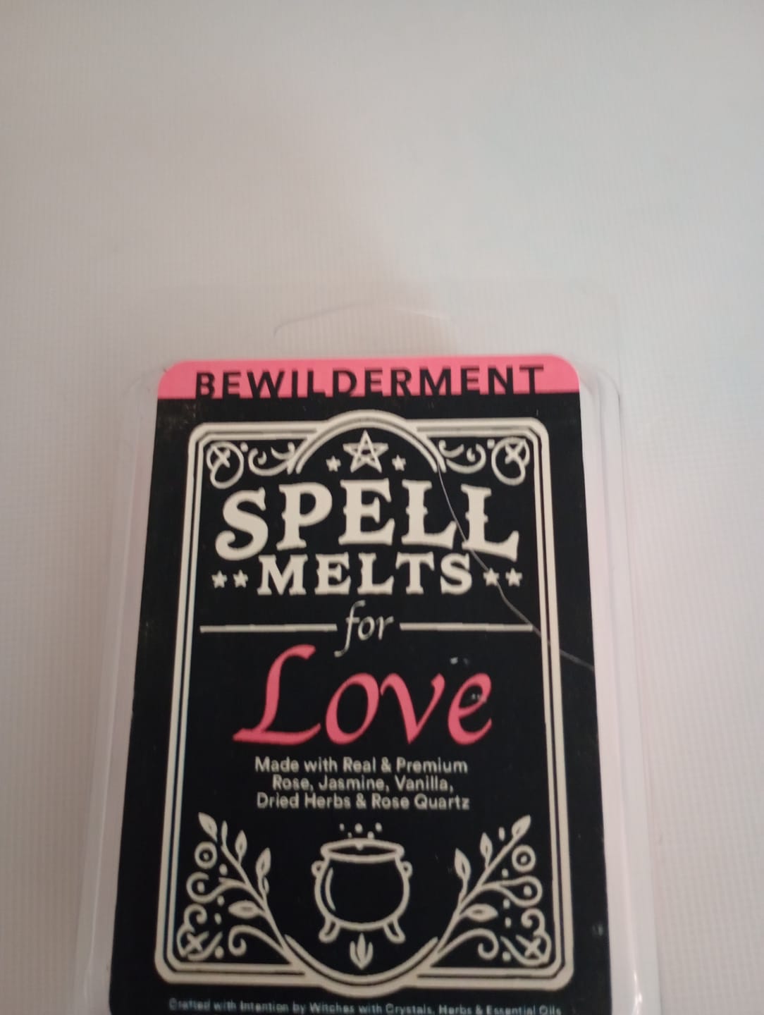 Customer photo review of Spell Melts for Love Wax Melts