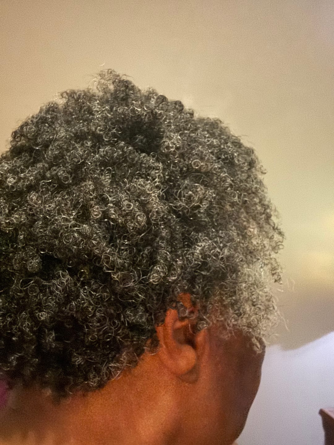 Customer photo review of Curl Cream - Honey Hydration