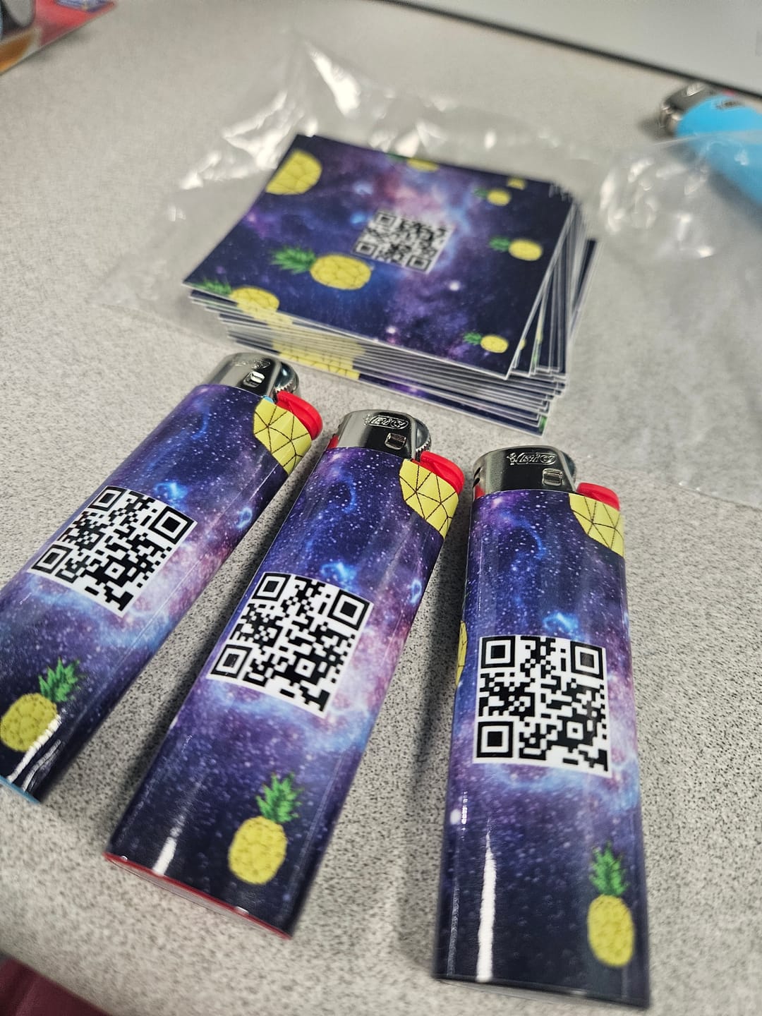 Customer photo review of Lighter Wrap Stickers