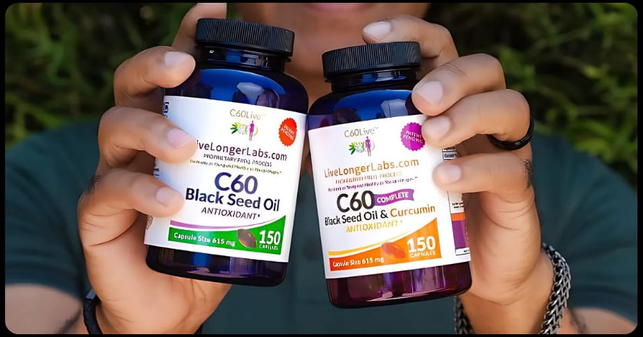 Customer photo review of C60 Black Seed Oil Capsules