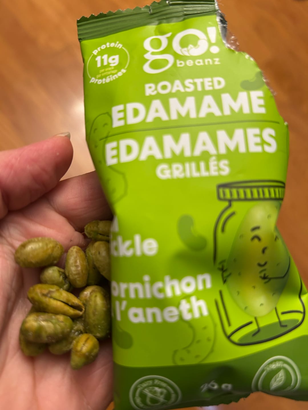 Customer photo review of Go Beanz - Edamames Grillés 26g