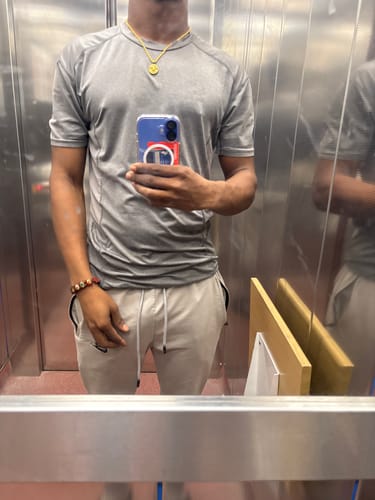 Customer photo review of Medusa Pendant | Gold