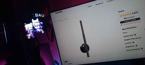 Customer photo review of HoloS