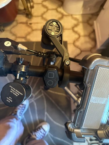 Customer photo review of EVO 1700 Underneath Mounted Bike Light