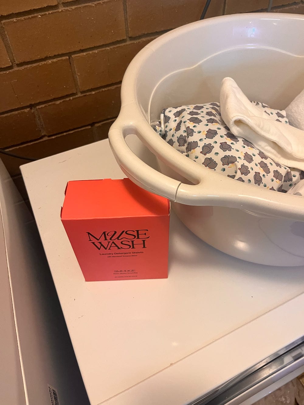 Customer photo review of Laundry Detergent Sheets — 50 Loads