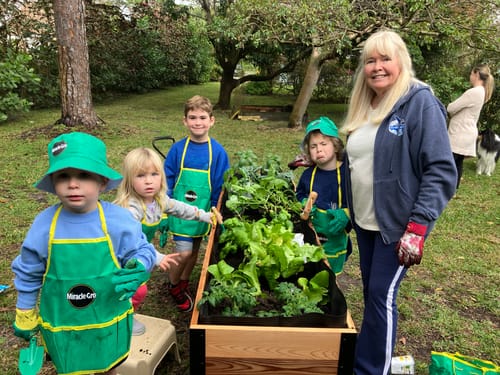 Customer photo review of 18" x 72" Raised Garden Bed