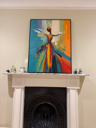 Customer review photo for Palette Canvas Art #PAC004