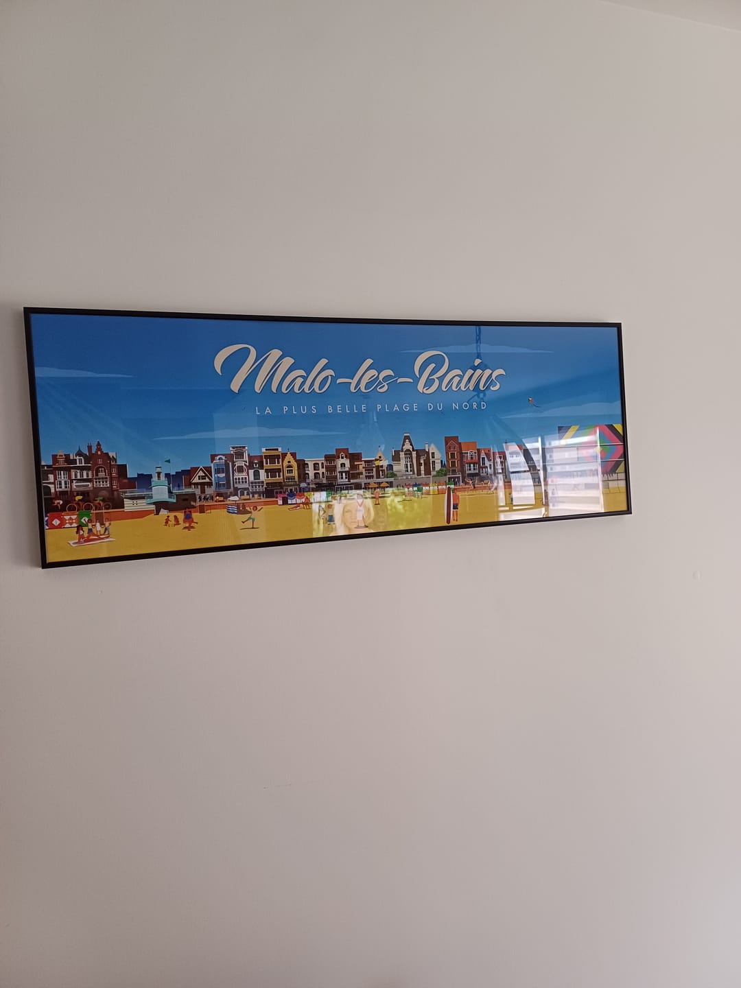 Customer photo review of AFFICHE COLLECTOR MALO LES BAINS - LA PLUS BELLE PLAGE DU NORD