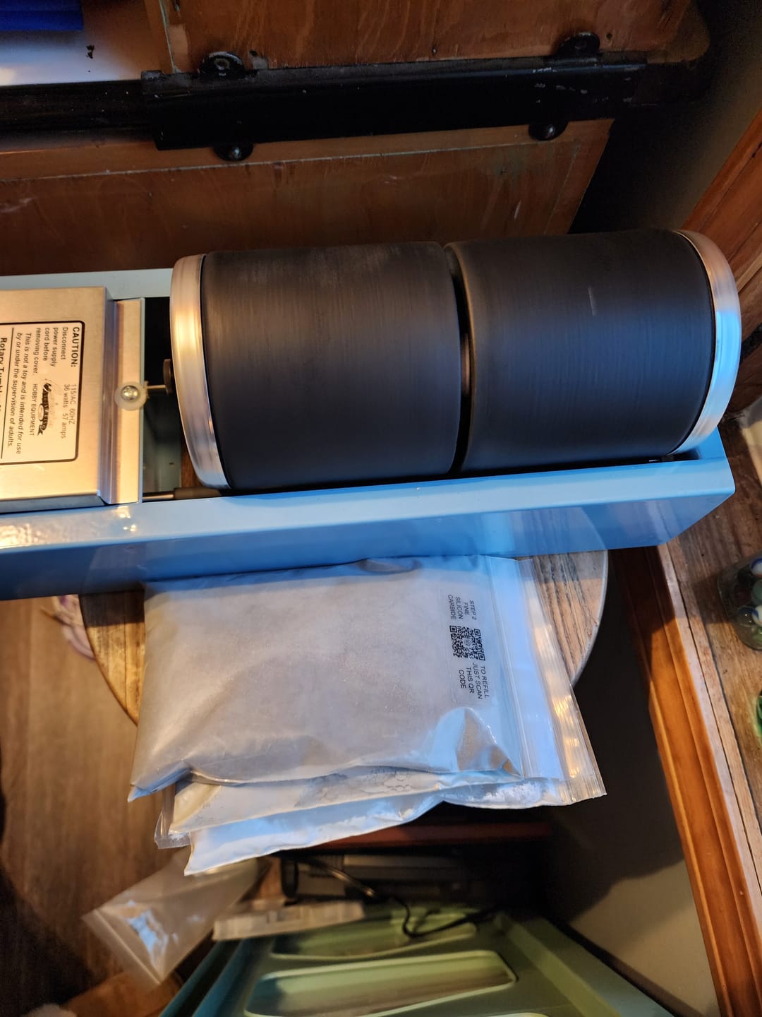 Customer photo review of Lortone 33-B  Rock Tumbler