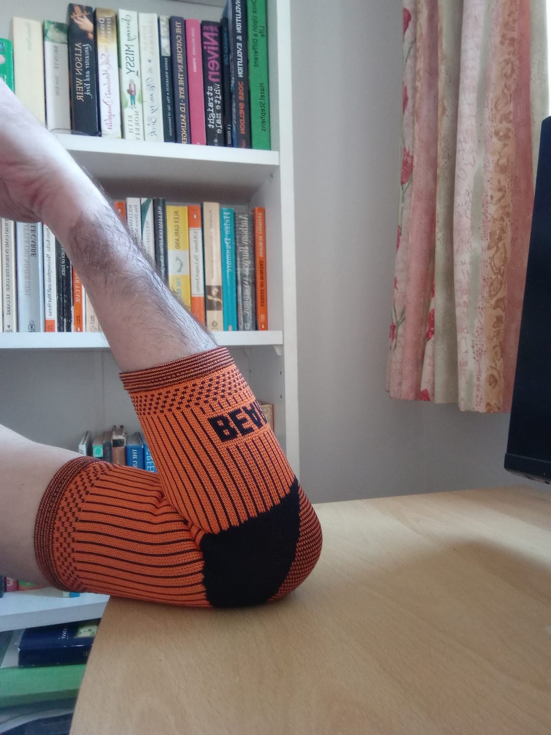 Customer photo review of Elbow Compression Support Sleeve For Tennis Elbow Recovery