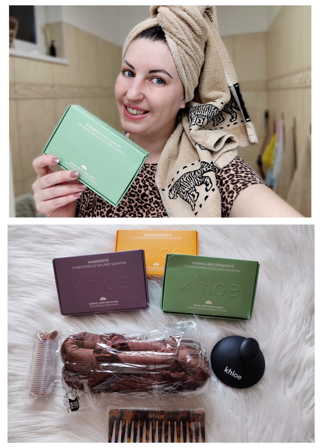 Customer photo review of Hajhullás Elleni Csomag