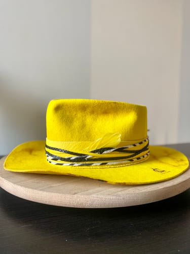 Customer photo review of Wool Felt Flare Capaline For Hats 28cm HF029