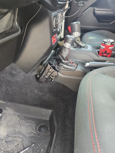 Customer photo review of JL/JLU UNIVERSAL ACCESSORY MOUNT