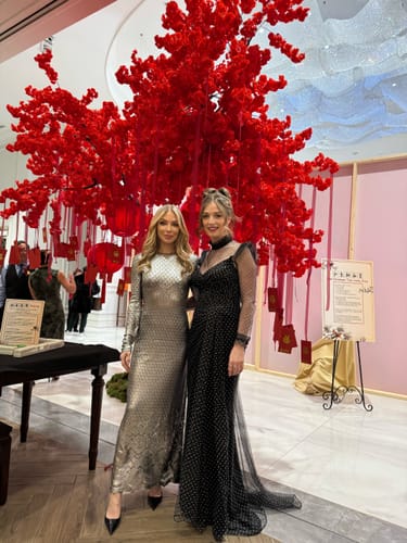 Customer photo review of Dusk Gown by Gemy Maalouf - RENTAL