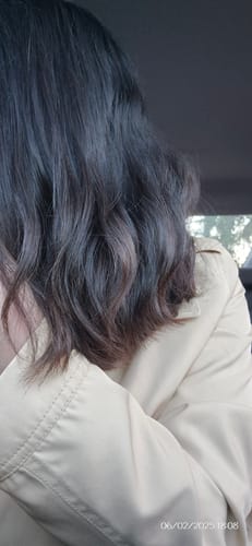 Customer photo review of Kit 3 Perfumes para cabello