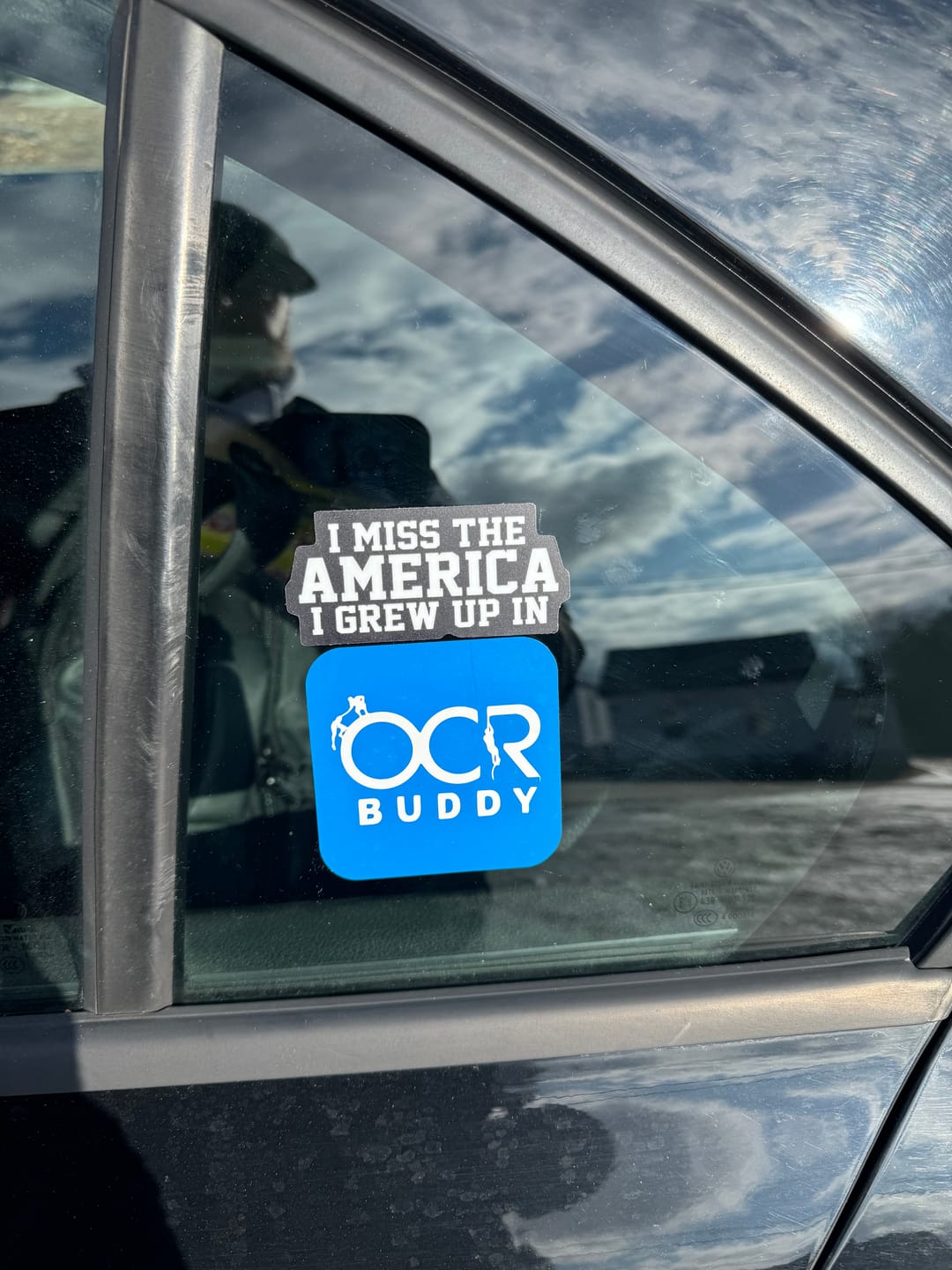 Customer photo review of I Miss The America I Grew Up In Decal