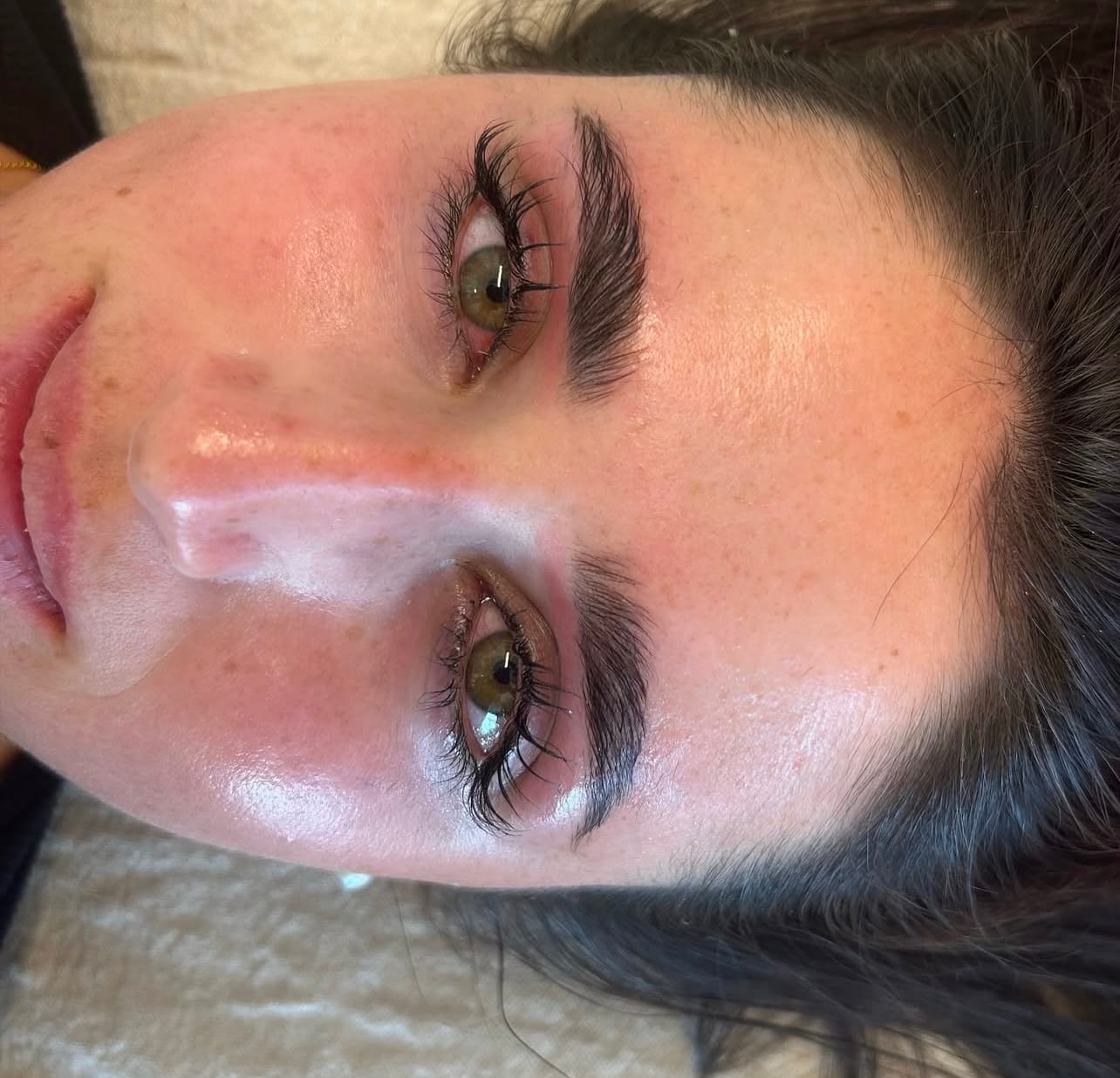 Customer photo review of LASH AND BROW LIFT 3 STEP SYSTEM
