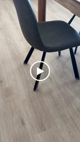 Customer video review of Rectangular Felt Silicone Chair Leg Protectors | Extra-Durable Chair Floor Protectors