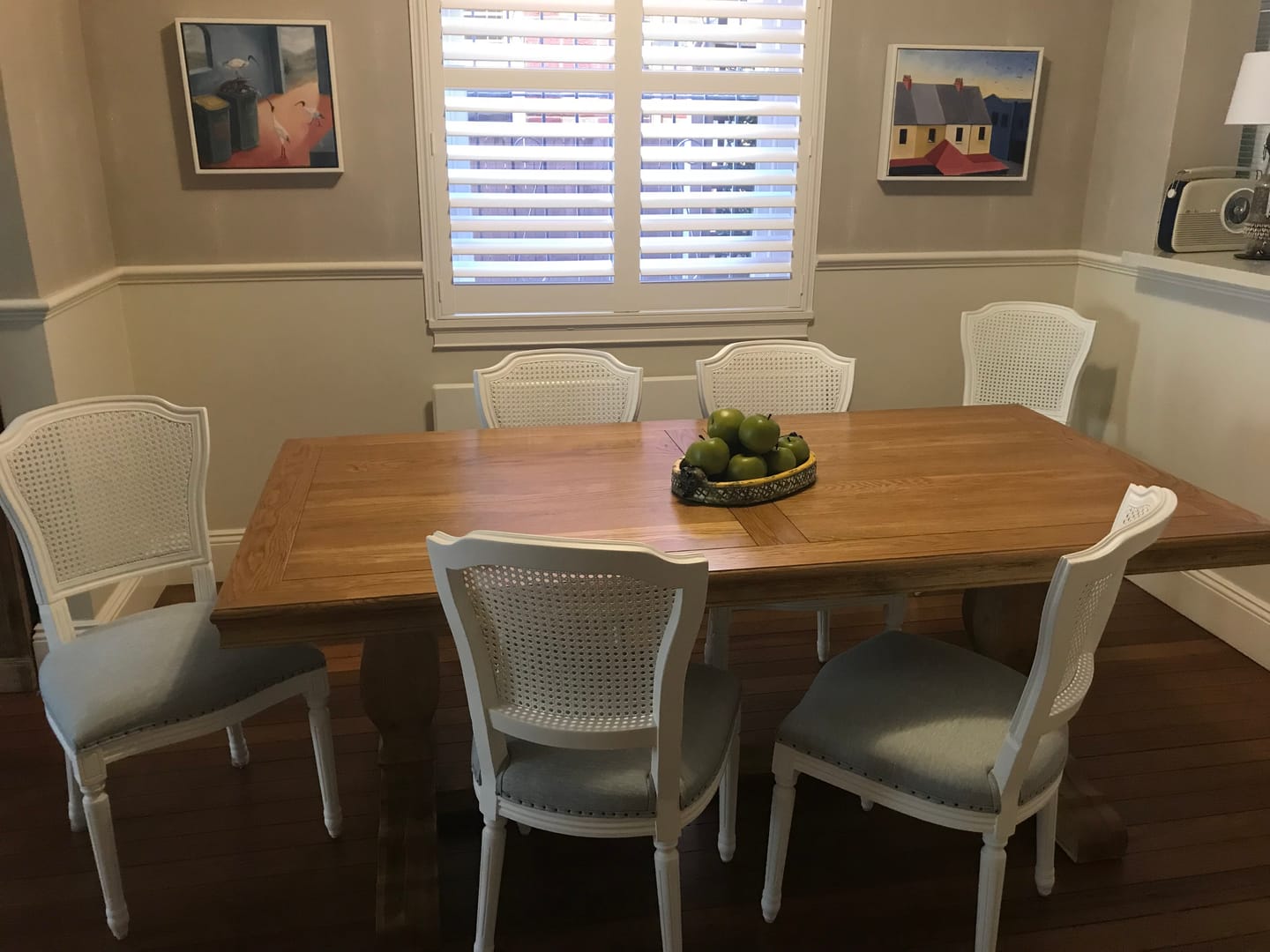 Customer photo review of April Luxury Upholstered Dining Chair