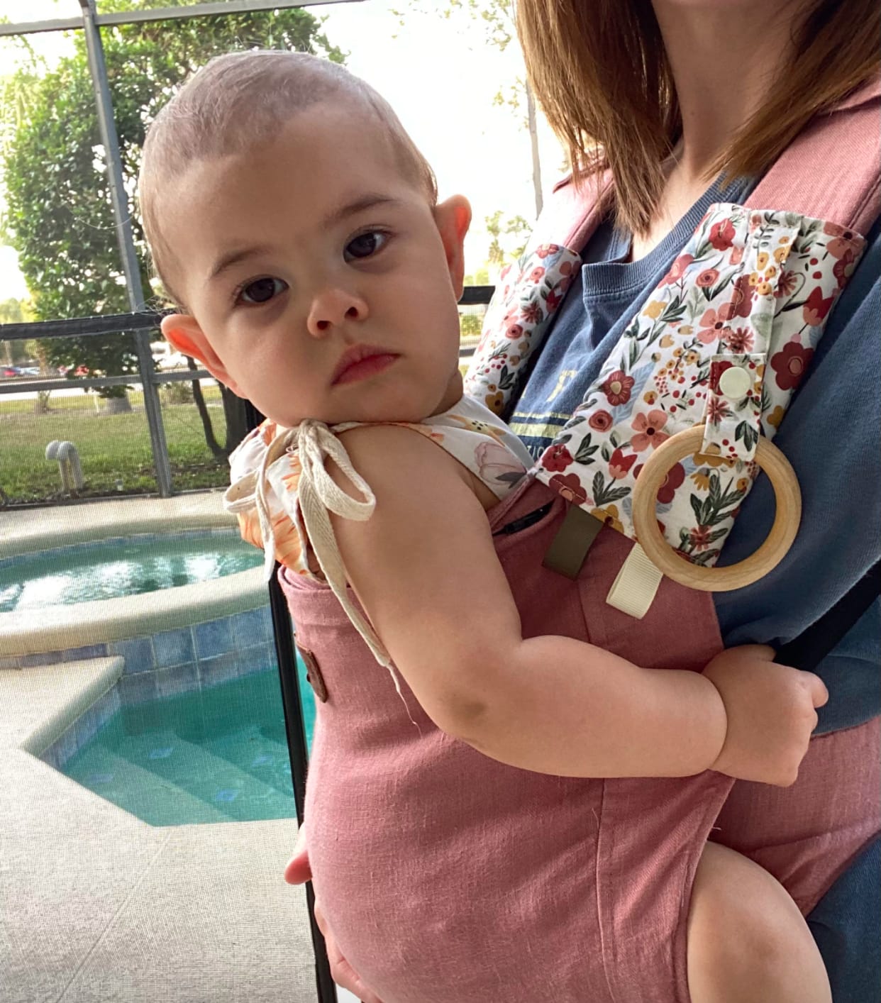 Customer photo review of Happy Toddler Carrier