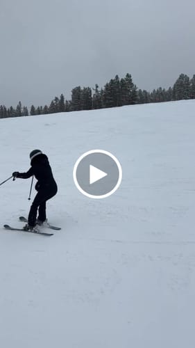 Customer video review of Women's Slim-Fit Stretch Faux Fur Lavender One-Piece Ski Suit