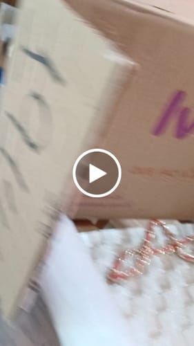 Customer video review of BOTTEGA LUXO 1.5 FUNDO MANTA COR OURO