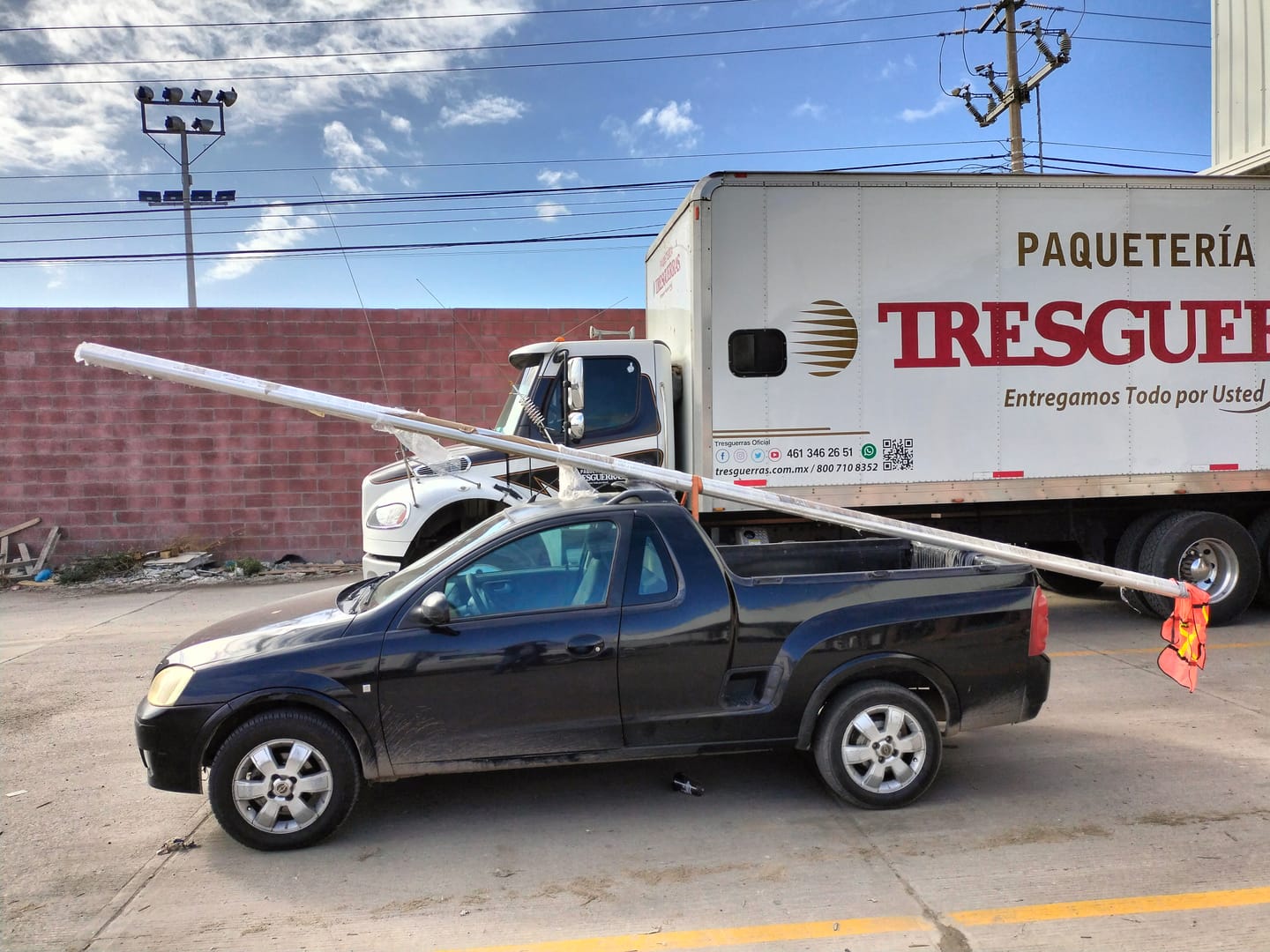 Customer photo review of Tubo redondo De Aluminio 6061 De 1-1/2" a 6.10 Metros