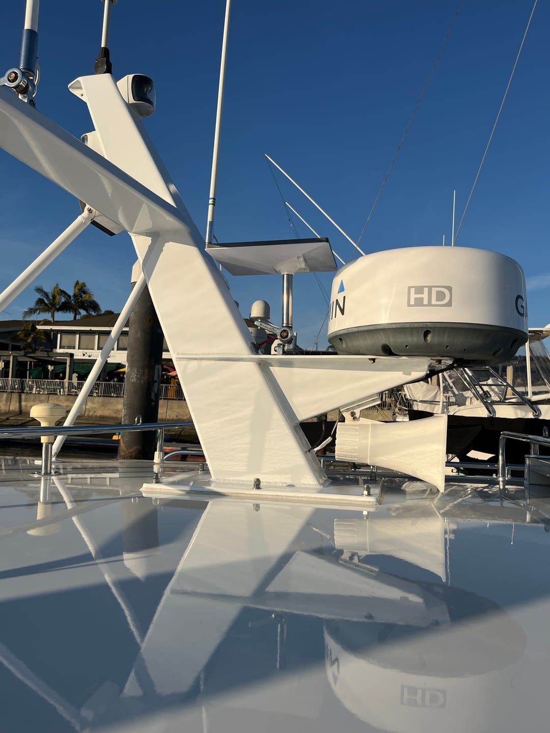 Customer photo review of Starlink Mini 1" VHF Antenna Mount