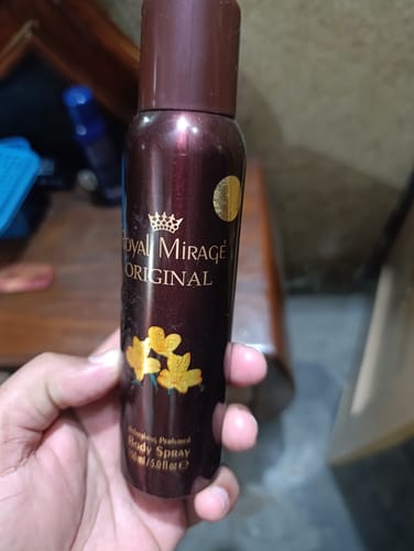 Customer photo review of Royal Mirage Original Perfumed Women Body Spary 200ml