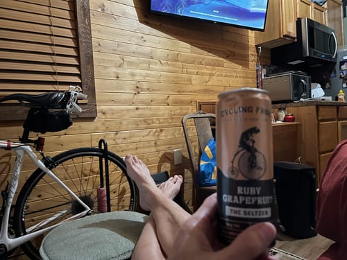 Customer photo review of Ruby Grapefruit THC Seltzer, 6pk