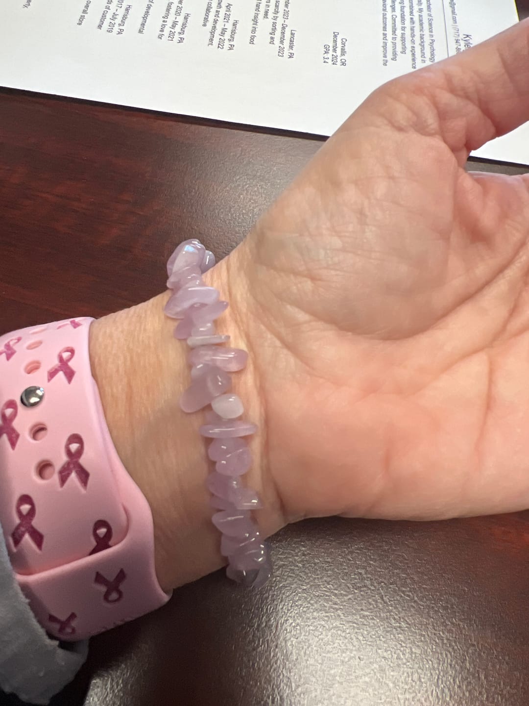Customer photo review of Mystery Bracelet