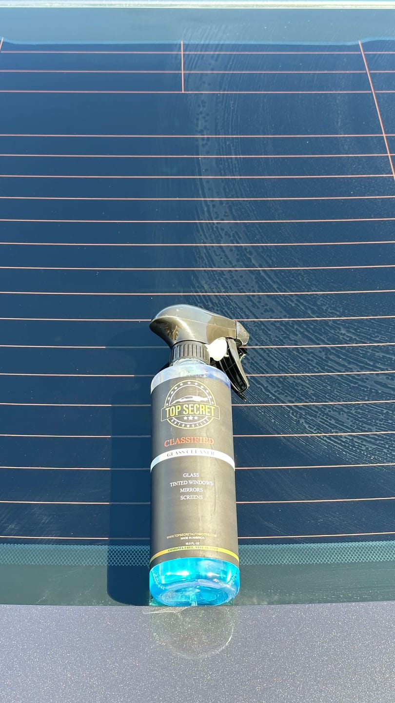Customer photo review of PRYSMX - GLASS CLEANER