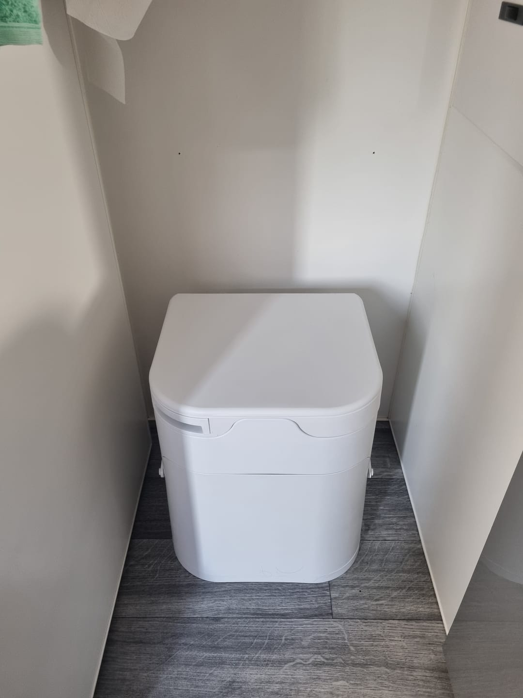 Customer photo review of OGO Origin Sleek Composting Toilet