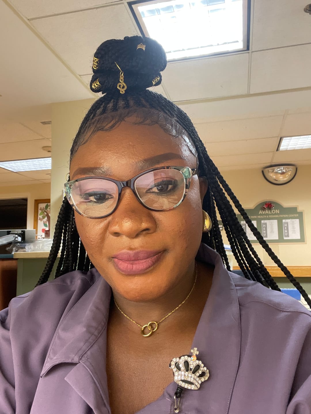 Customer photo review of Ventura Clover Necklace