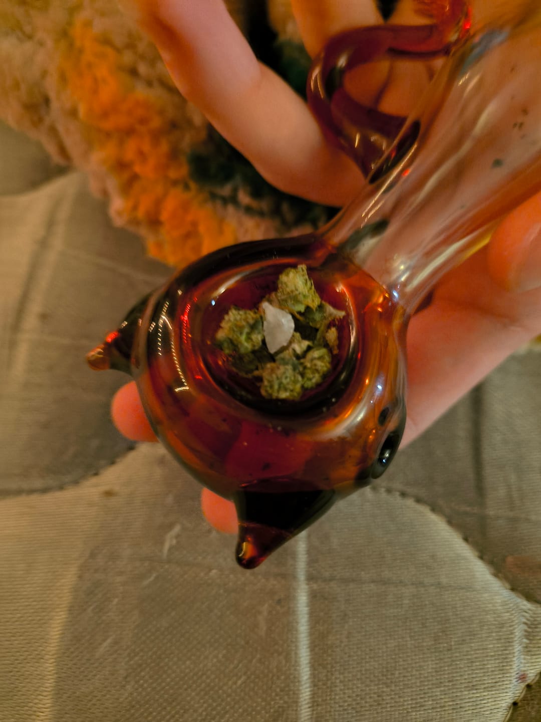 Customer photo review of THCa Diamonds