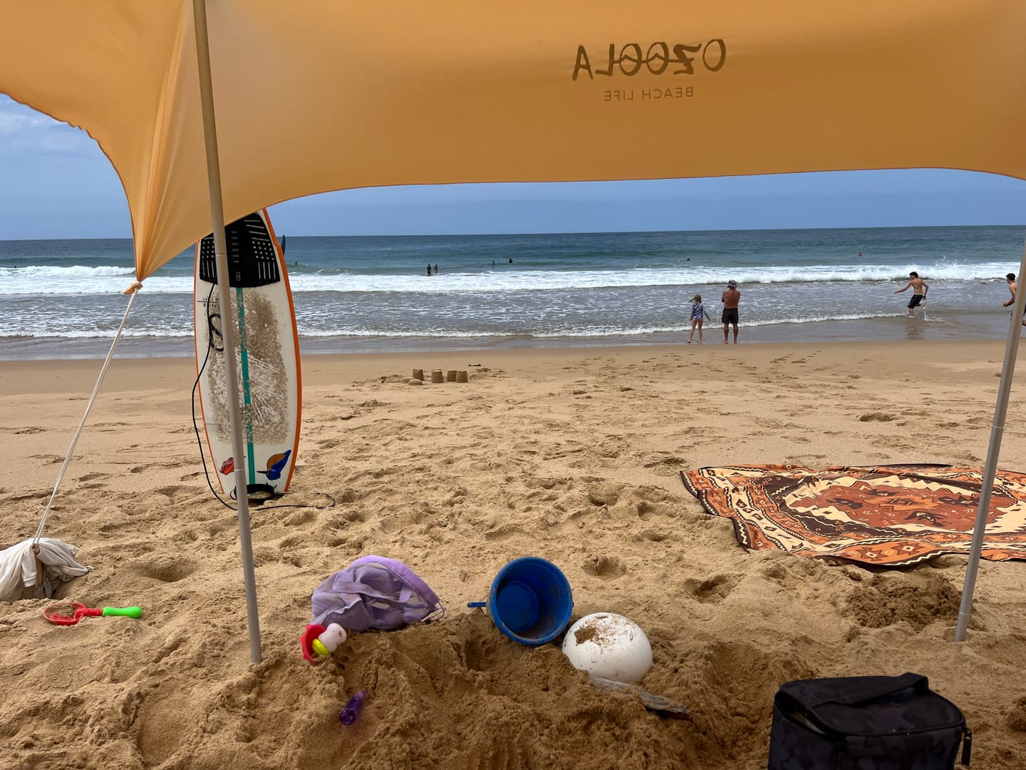 Customer photo review of Peachy Beach Tent