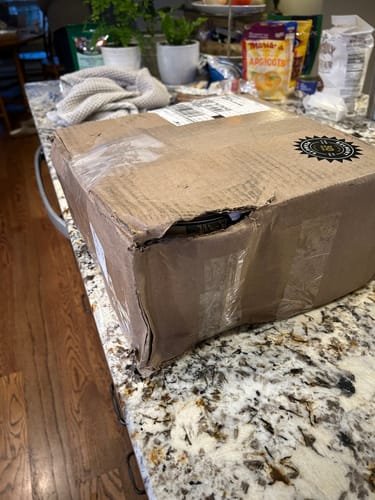 Customer photo review of Classic Peanut Brittle