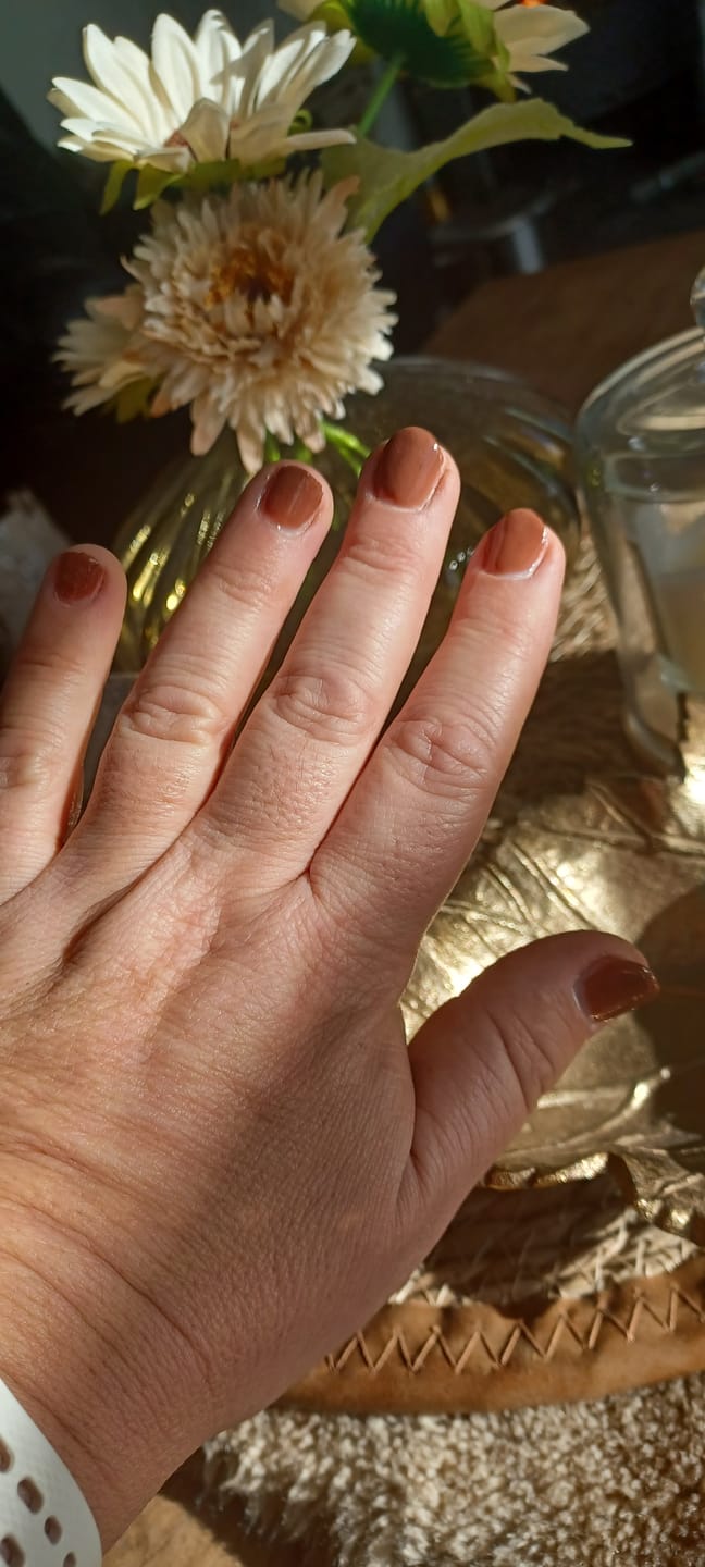 Customer photo review of Chocolate Moose Dipping Powder