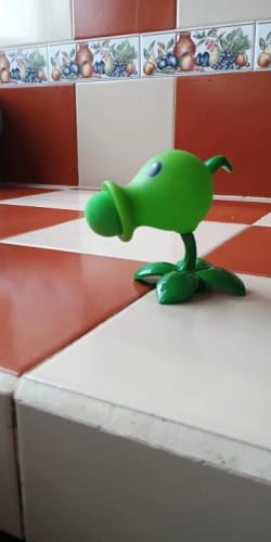 Customer photo review of New Plants vs Zombies Figures Potato Mine Chomper Conehead Toy