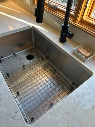 Customer photo review of GRID - 30" stainless steel sink grid (GR-5S30L)